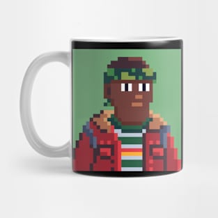 Lucas Stranger Things Pixel 8bit Mug